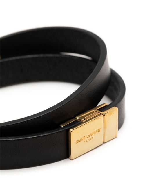 Bracciale in pelle SAINT LAURENT | 7087950IH0J1000